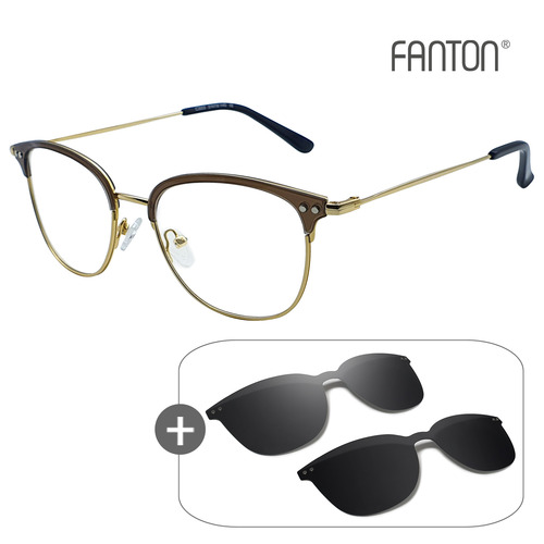 팬톤 FANTON 편광선글라스 겸용 안경 CS53GD_CLIP2