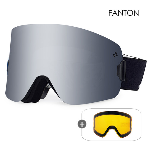 팬톤 FANTON 렌즈교체형 안경병용 스키고글 MAG75SM
